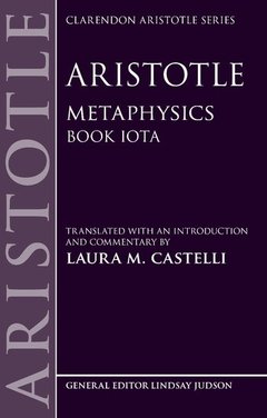 Couverture de l’ouvrage Aristotle: Metaphysics