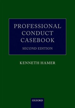 Couverture de l’ouvrage Professional Conduct Casebook