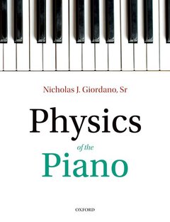 Couverture de l’ouvrage Physics of the Piano