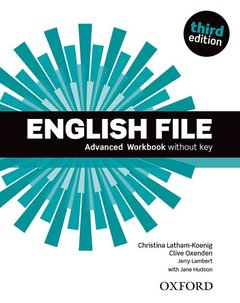 Couverture de l’ouvrage English File: Advanced: Workbook Without Key