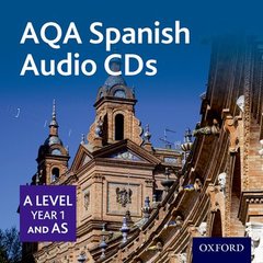 Couverture de l’ouvrage AQA Spanish A Level Year 1 and AS Audio CDs