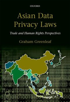 Couverture de l’ouvrage Asian Data Privacy Laws