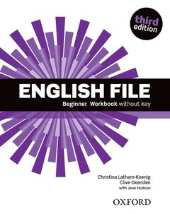 Couverture de l’ouvrage English File: Beginner: Workbook Without Key