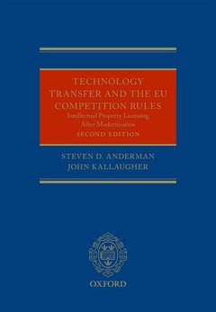 Couverture de l’ouvrage Technology Transfer and the EU Competition Rules