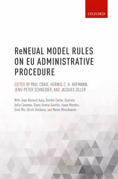 Couverture de l’ouvrage ReNEUAL Model Rules on EU Administrative Procedure