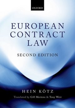 Couverture de l’ouvrage European Contract Law