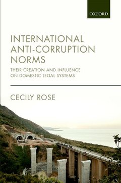 Couverture de l’ouvrage International Anti-Corruption Norms