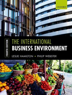 Couverture de l’ouvrage The International Business Environment