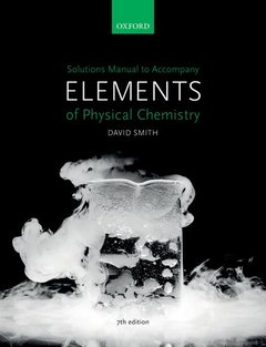 Cover of the book Solutions Manual to accompany Elements of Physical Chemistry 7e