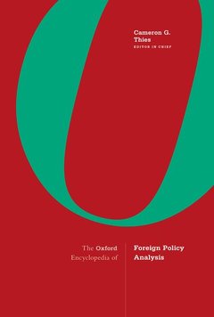 Couverture de l’ouvrage The Oxford Encyclopedia of Foreign Policy Analysis