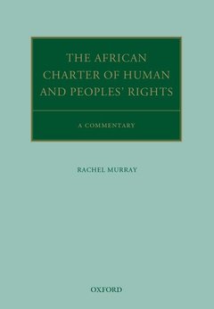 Couverture de l’ouvrage The African Charter on Human and Peoples' Rights