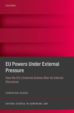 Couverture de l’ouvrage EU Powers Under External Pressure