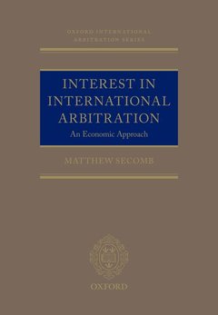 Couverture de l’ouvrage Interest in International Arbitration
