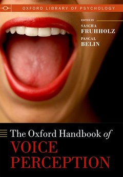 Couverture de l’ouvrage The Oxford Handbook of Voice Perception
