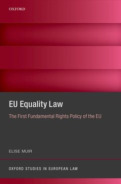 Couverture de l’ouvrage EU Equality Law