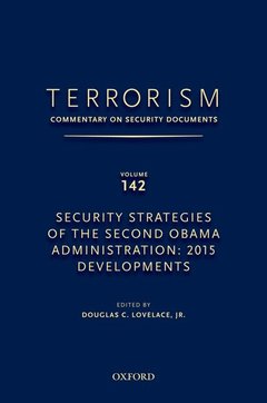 Couverture de l’ouvrage TERRORISM: COMMENTARY ON SECURITY DOCUMENTS VOLUME 142