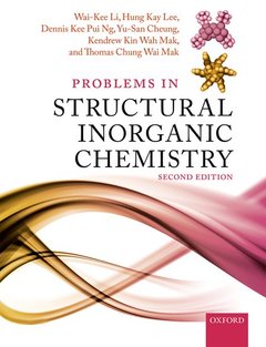 Couverture de l’ouvrage Problems in Structural Inorganic Chemistry