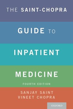 Couverture de l’ouvrage The Saint-Chopra Guide to Inpatient Medicine