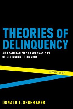 Couverture de l’ouvrage Theories of Delinquency