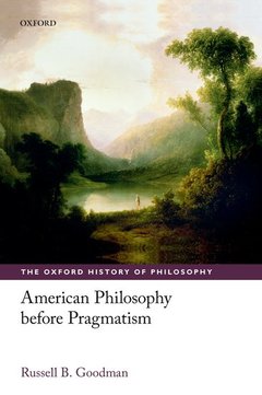 Cover of the book American Philosophy before Pragmatism