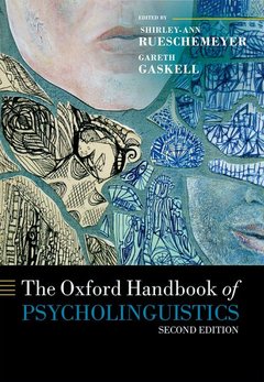 Couverture de l’ouvrage The Oxford Handbook of Psycholinguistics