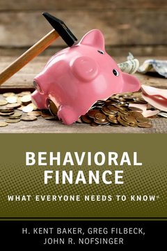 Couverture de l’ouvrage Behavioral Finance