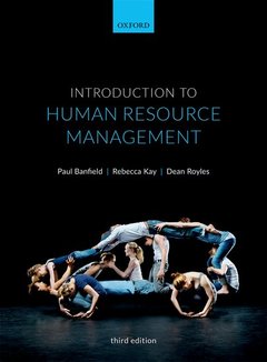 Couverture de l’ouvrage Introduction to Human Resource Management