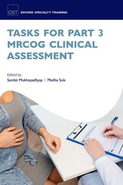 Couverture de l’ouvrage Tasks for Part 3 MRCOG Clinical Assessment