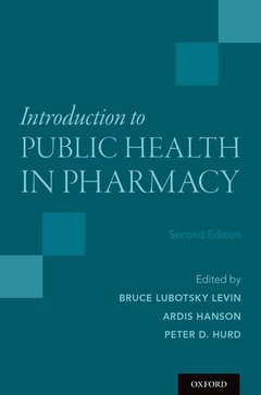 Couverture de l’ouvrage Introduction to Public Health in Pharmacy