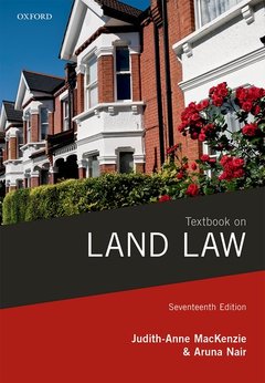 Couverture de l’ouvrage Textbook on Land Law