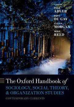 Couverture de l’ouvrage Oxford Handbook of Sociology, Social Theory and Organization Studies