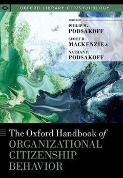 Cover of the book The Oxford Handbook of Organizational Citizenship Behavior