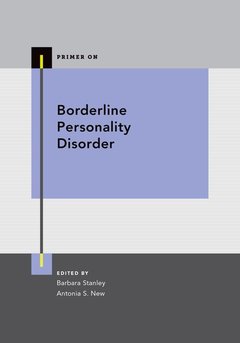 Couverture de l’ouvrage Borderline Personality Disorder