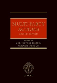 Couverture de l’ouvrage Multi-Party Actions