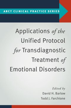 Couverture de l’ouvrage Applications of the Unified Protocol for Transdiagnostic Treatment of Emotional Disorders