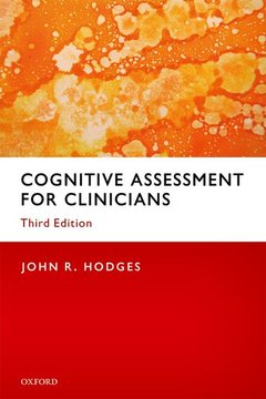 Couverture de l’ouvrage Cognitive Assessment for Clinicians