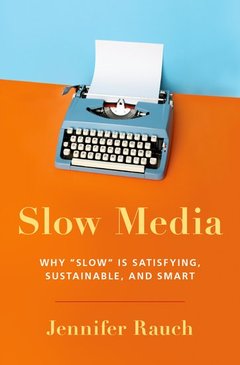 Cover of the book Slow Media