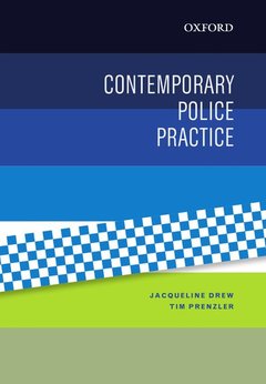 Couverture de l’ouvrage Contemporary Police Practice