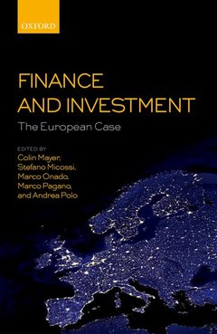 Couverture de l’ouvrage Finance and Investment: The European Case