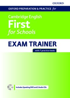 Couverture de l’ouvrage Oxford Preparation & Practice for Cambridge English: First for Schools Exam Trainer: Student's Book Pack without Key