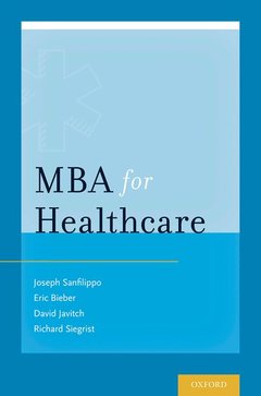 Couverture de l’ouvrage MBA for Healthcare