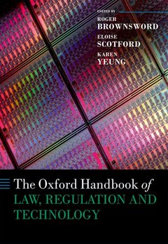 Couverture de l’ouvrage The Oxford Handbook of Law, Regulation and Technology