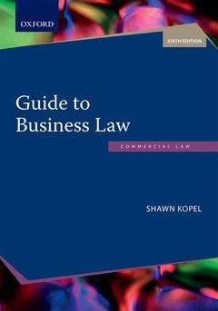Couverture de l’ouvrage Guide to Business Law