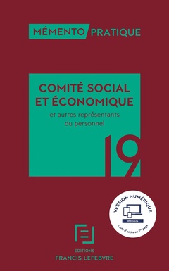 Couverture de l’ouvrage Comité social et économique