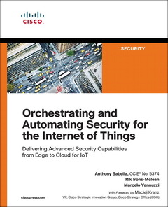 Couverture de l’ouvrage Orchestrating and Automating Security for the Internet of Things