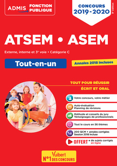 Cover of the book Concours ATSEM et ASEM - Catégorie C - Tout-en-un