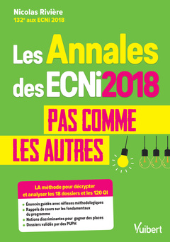 Cover of the book Les annales ECNi 2018 pas comme les autres