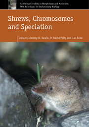 Cover of the book Shrews, Chromosomes and Speciation