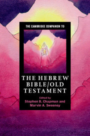 Couverture de l’ouvrage The Cambridge Companion to the Hebrew Bible/Old Testament