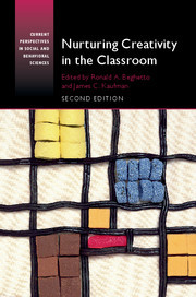 Couverture de l’ouvrage Nurturing Creativity in the Classroom